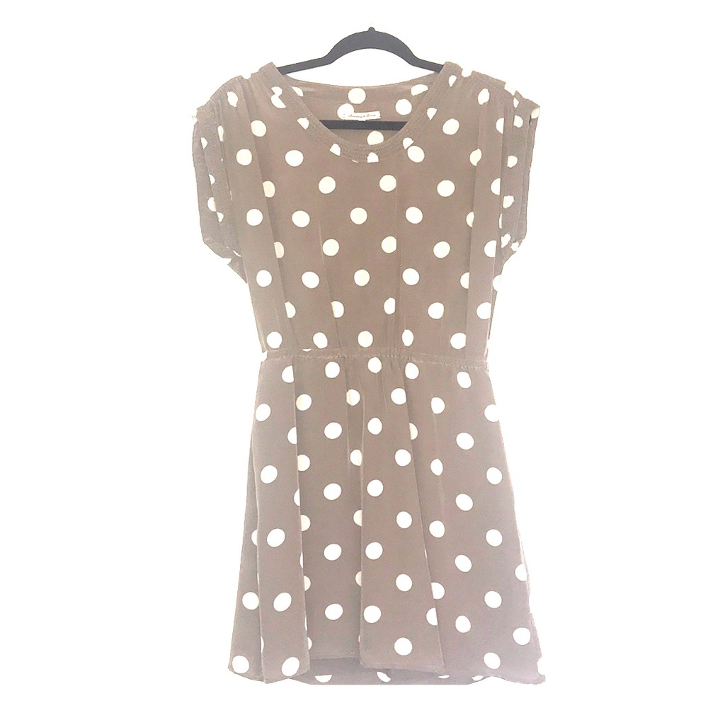 Broadway & Broome Polka Dot Dress